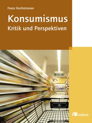 cover image of Konsumismus